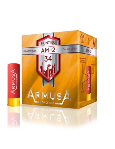 Caja de cartuchos para caza Armusa AM-2 34