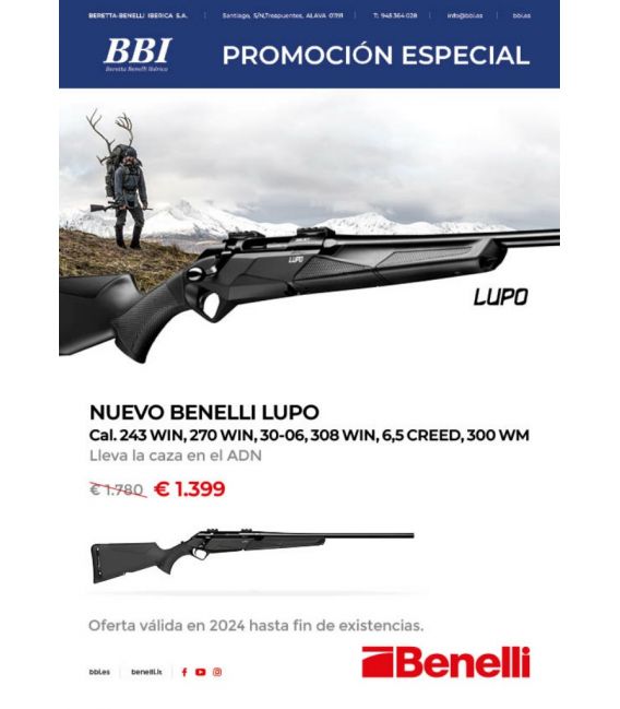 Rifle BENELLI Lupo Best