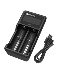Cargador externo con 2 canales HIKMICRO