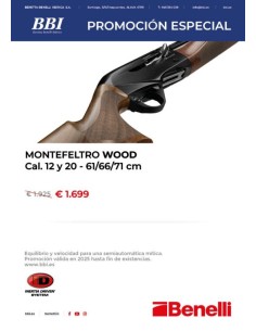 Escopeta BENELLI Montefeltro Wood