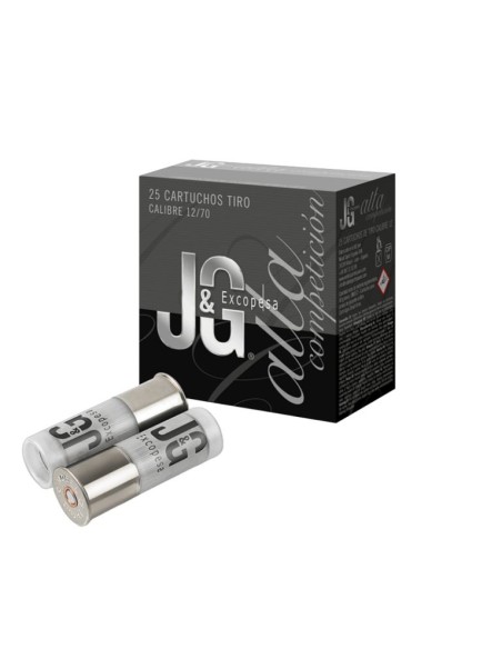 Caja de cartuchos para tiro al plato J&G T4 Alta Competición 28