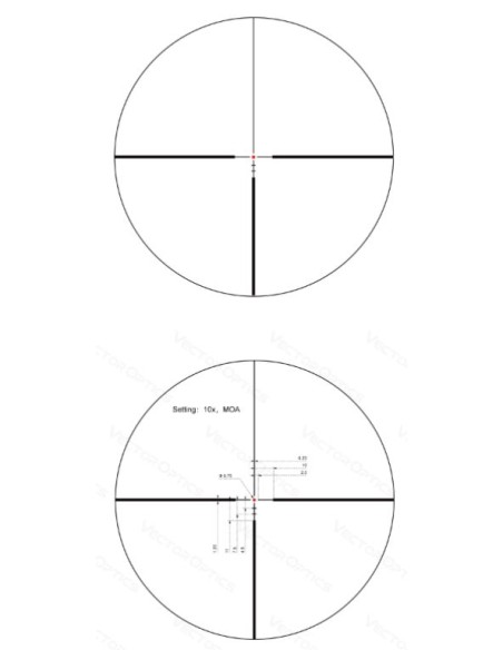 Visor VECTOR Continental x8 2-16x50 ED