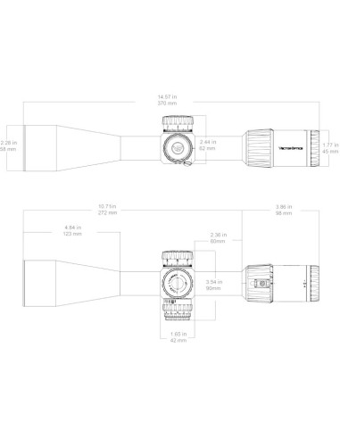 Visor VECTOR Taurus 4-24x50 GenII