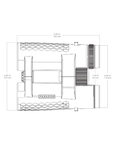 Binocular VECTOR OPTICS Paragon 8x42 HD