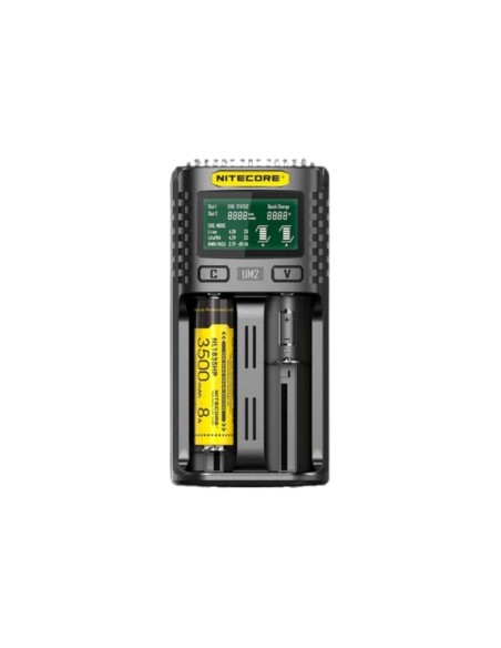 Cargador externo con 2 canales NITECORE UM2