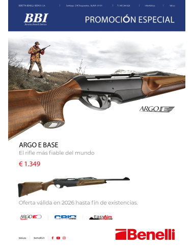 Rifle BENELLI Argo E Base. Oferta y comprar online mejor precio