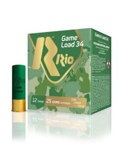 Caja de cartuchos para caza RIO 50 Game Load 34gr.