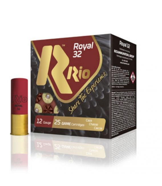 Caja de cartuchos para caza RIO Royal 32 gr.