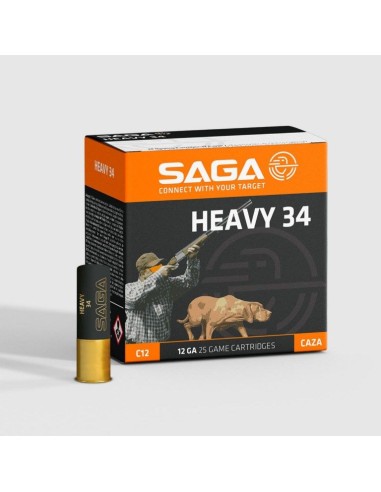 Cartuchos Saga Heavy 34