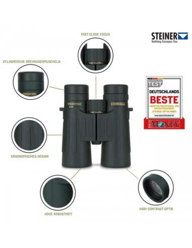 Prismáticos Steiner Observer 10X42