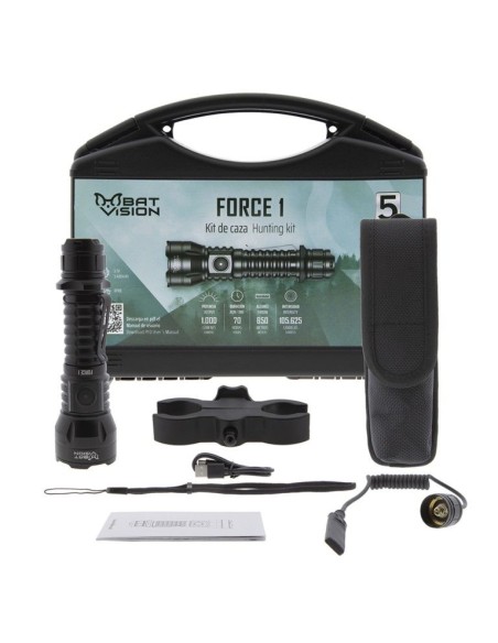 Kit Caza Linterna BAT VISION Led Wild Boar