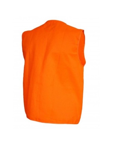 Chaleco Naranja Fosforito Basic Line