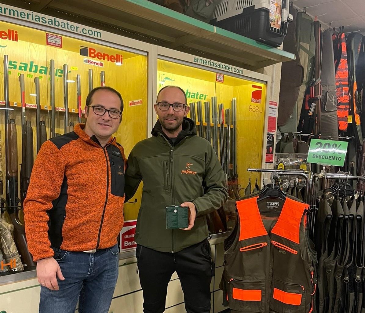 Entrevista al campeón de España de Caza Menor con Perro 2022 Enrique Martín en Armería Sabater